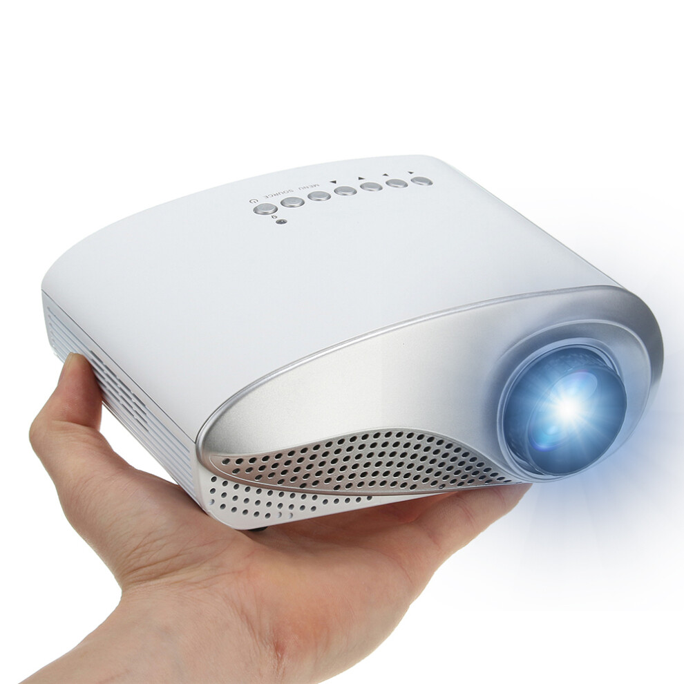 3D 1080P Portable Lcd Led Mini Projector 600 Lumens 480X320 Usb Vga Tv Av Office Home Theater 606462131674