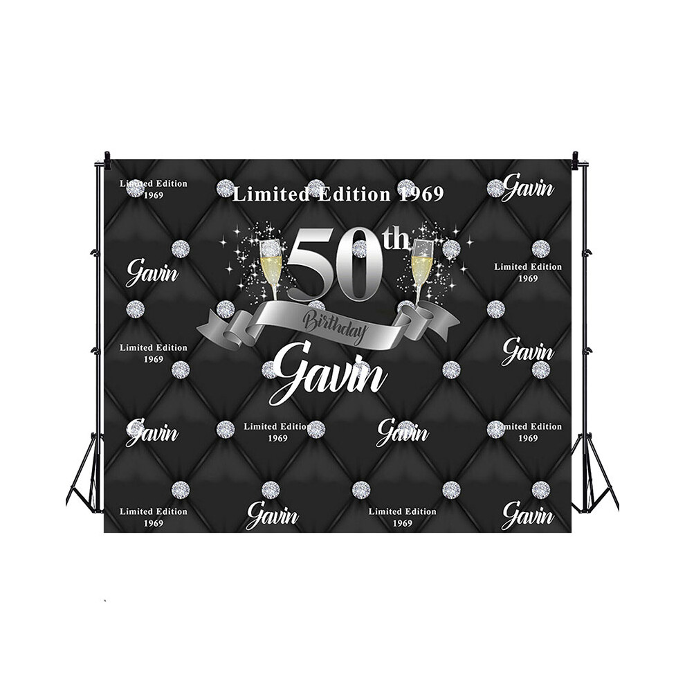5X3ft 7X5ft 9X6ft Vinyl 50Th Birthday Limited Edition 1969 Photography Backdrop Background Studio Prop 710954552431