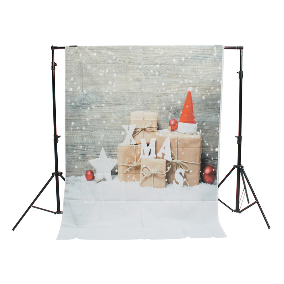 3X5ft 5X7ft Snow Wooden Wall Christmas Gift Photography Backdrop Studio Prop Background 831726920071