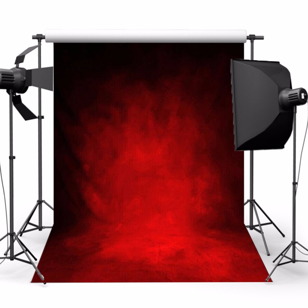 5X7ft Retro Theme Photography Vinyl Backdrop Studio Background 2.1M X 1.5M Dark/Red 300028025048