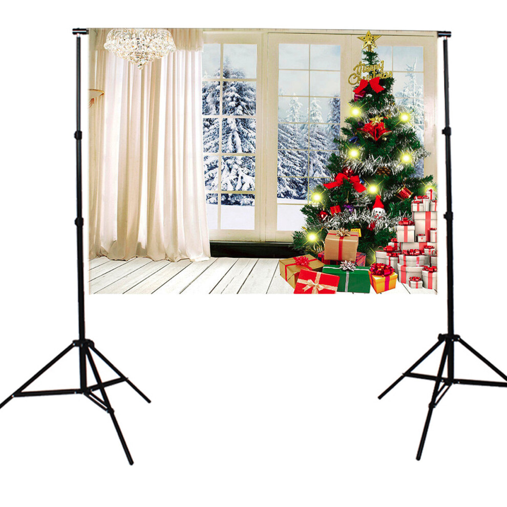 7X5ft Indoor Christmas Theme Studio Photography Background Photographic Backdrop White 857074863693