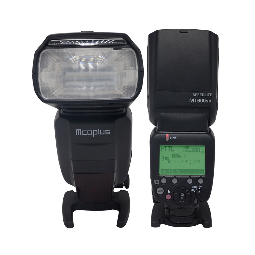 Mcoplus Mt600sc Gn60 Master Flash Hss 1 8000S E Ttl Flashgun Autofocus Auxiliary Flash Speedlite For Canon Dslr Camera 6901250683903
