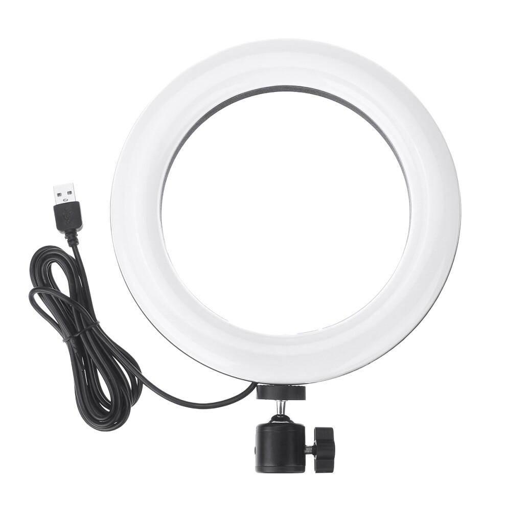 7.9 Inch Rgbw Full Color Led Ring Photography Selfie Mackup Fill For Youtube Live Broadcast Mobile Phone Camera Photo Light 6906141540686