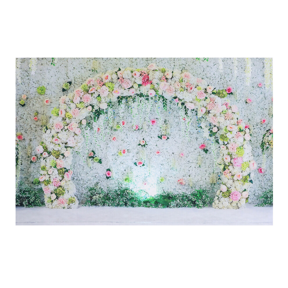 Flower Wall Floor Backdrop Photography Photo Background Studio Props Wedding 6901250377932