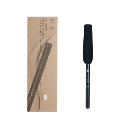 ARIMIC MIC 02 Handheld Interview Microphone for DSLR Camera Mobile Phone 2