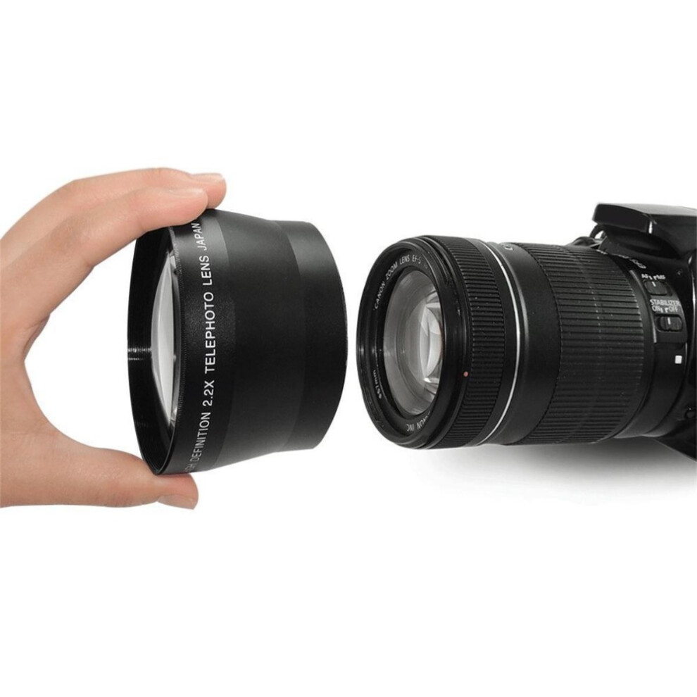 Lightdow Universal 67Mm 2.2X Telephoto Tele Lens For Dslr Camera 300028164075