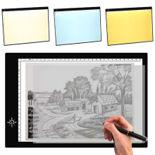 A3 A4 Dimming LED Tracing Light Box Drawing Tattoo Board Pad Table Stencil Arts