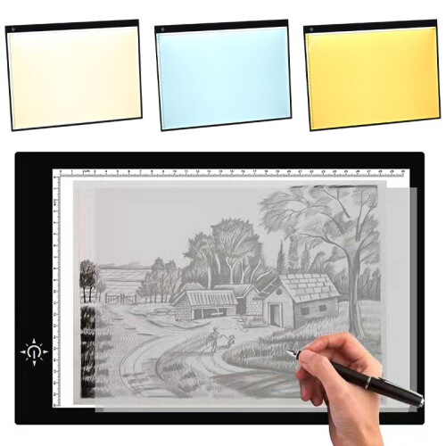 A3 A4 Dimming LED Tracing Light Box Drawing Tattoo Board Pad Table Stencil Arts