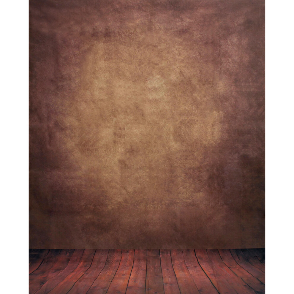 5X7ft Abstract Studio Vinyl Floor Backdrop Photography Background Brown 191466608135