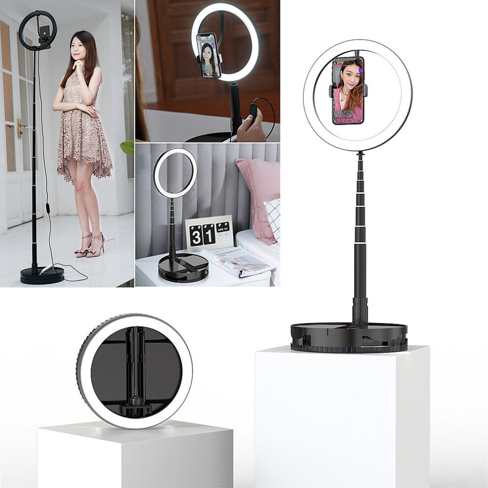 Bakeey G1 Foldable Led Ring Dimmable Selfie Usb Ring Video With 1.68M Stand For Video Youtube Tiktok Makeup Light 610452375368