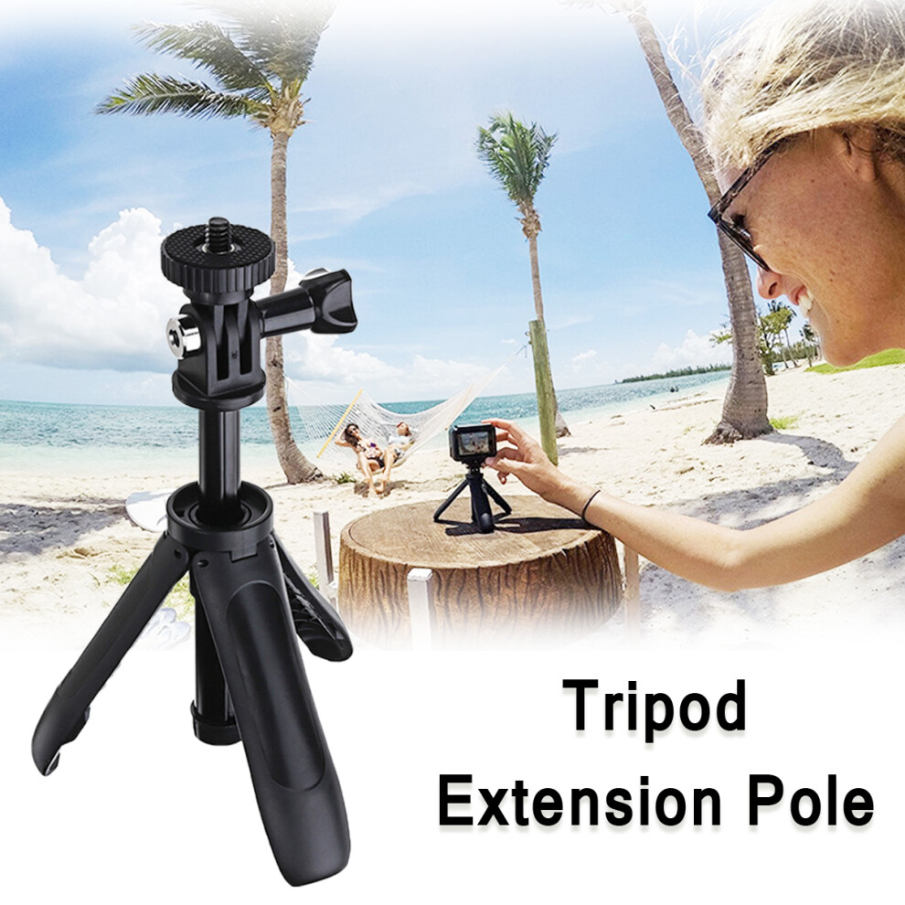 Camera Extension Pole + Tripod Plastic Adjustable Selfie Stick For Gopro 840786101450