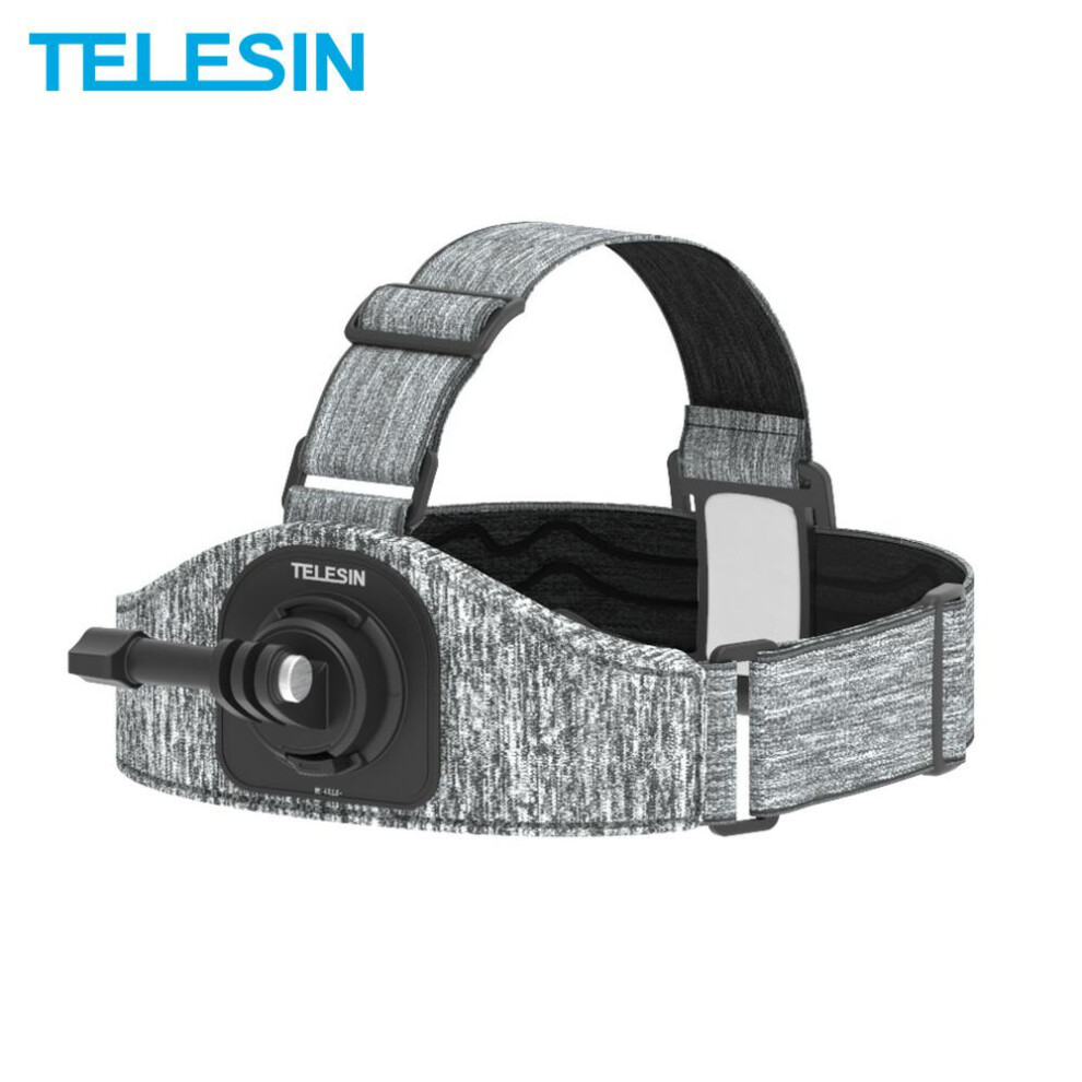 Telesin Double Mount Skidproof Multiangle Adjustable Head Strap For Gopro Dji Osmo Action Camera Accessories 6906140898924