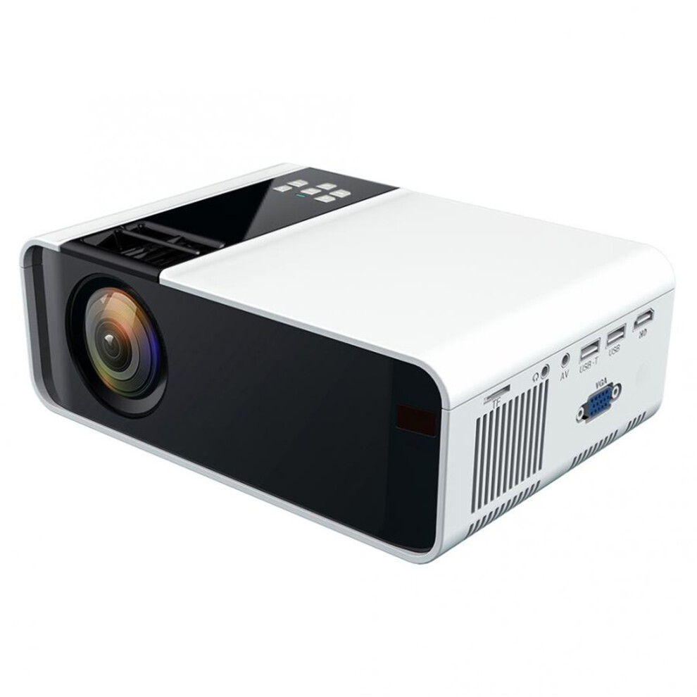 W10 Lcd Projector 2800 Lumens 720P Android Wifi Bluetooth Projector 3D Video Movie Mini Portable Home Theater White 6900070886570
