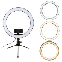 Bakeey Dimmable Adjustable LED Ring Light USB Powered LED Ring Fill Light Kit
