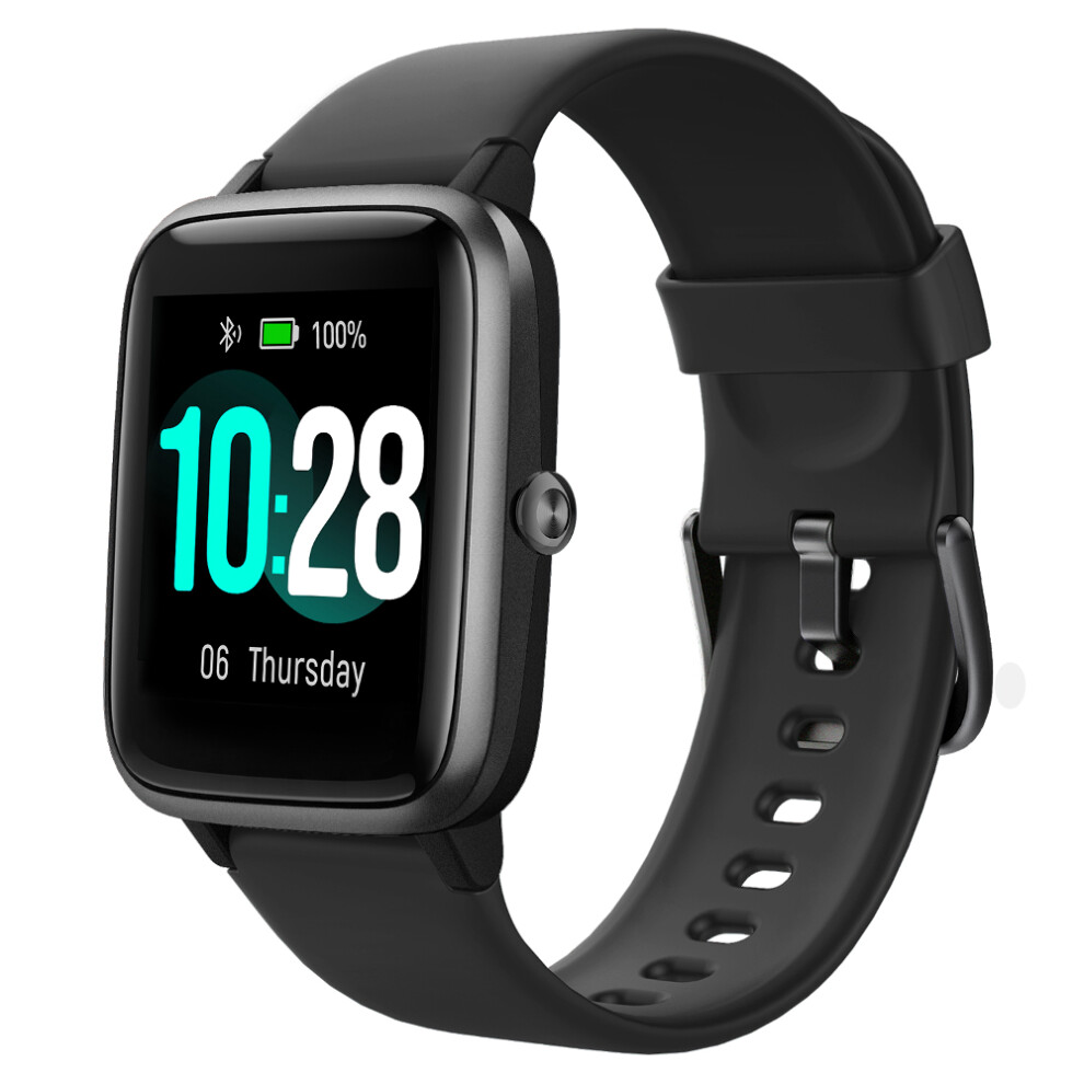 Ulefone Watch 1.3 inch 2.5D Display Smartwatch 5ATM Water Resistant Heart Rate Monitoring 50 Days Battery Life Smart Watch For Android IOS