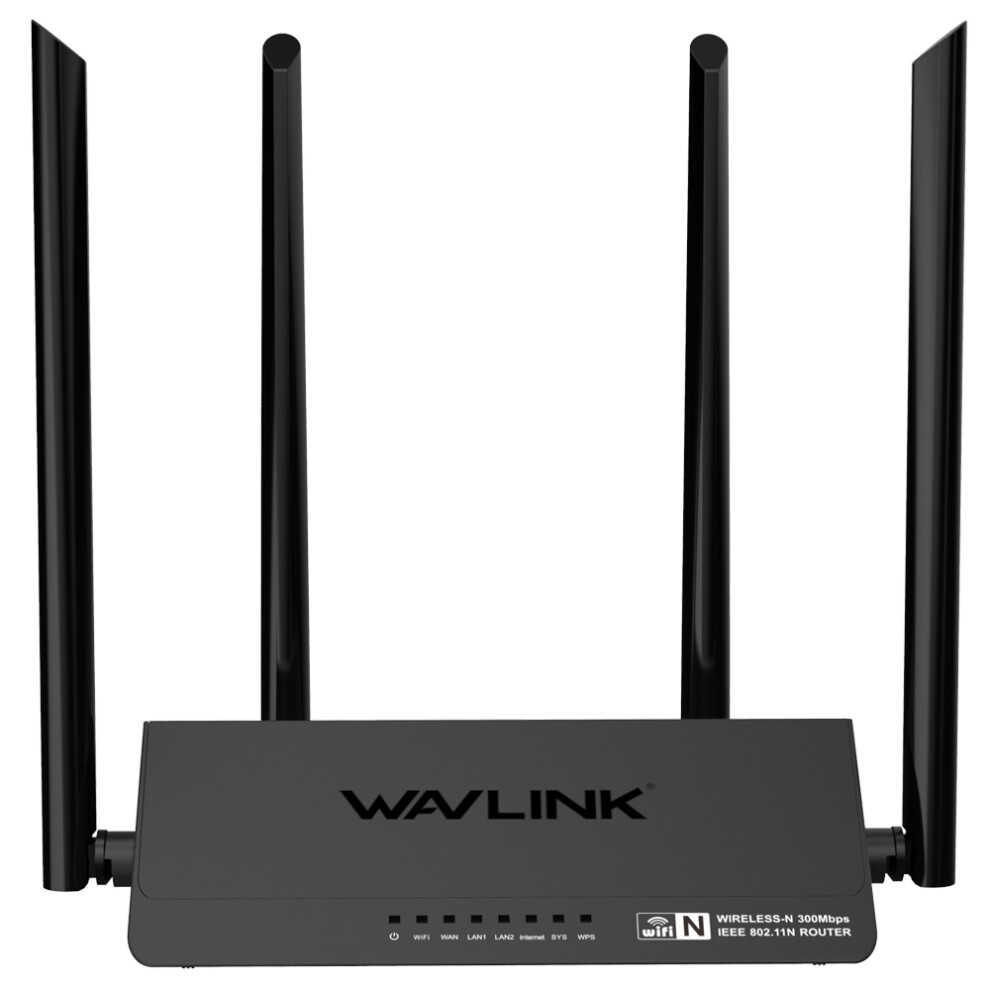 Wavlink 521R2p 4X5dbi Antennas 300Mbps App Control Wireless Wifi Router Repeater Signal 663257967344