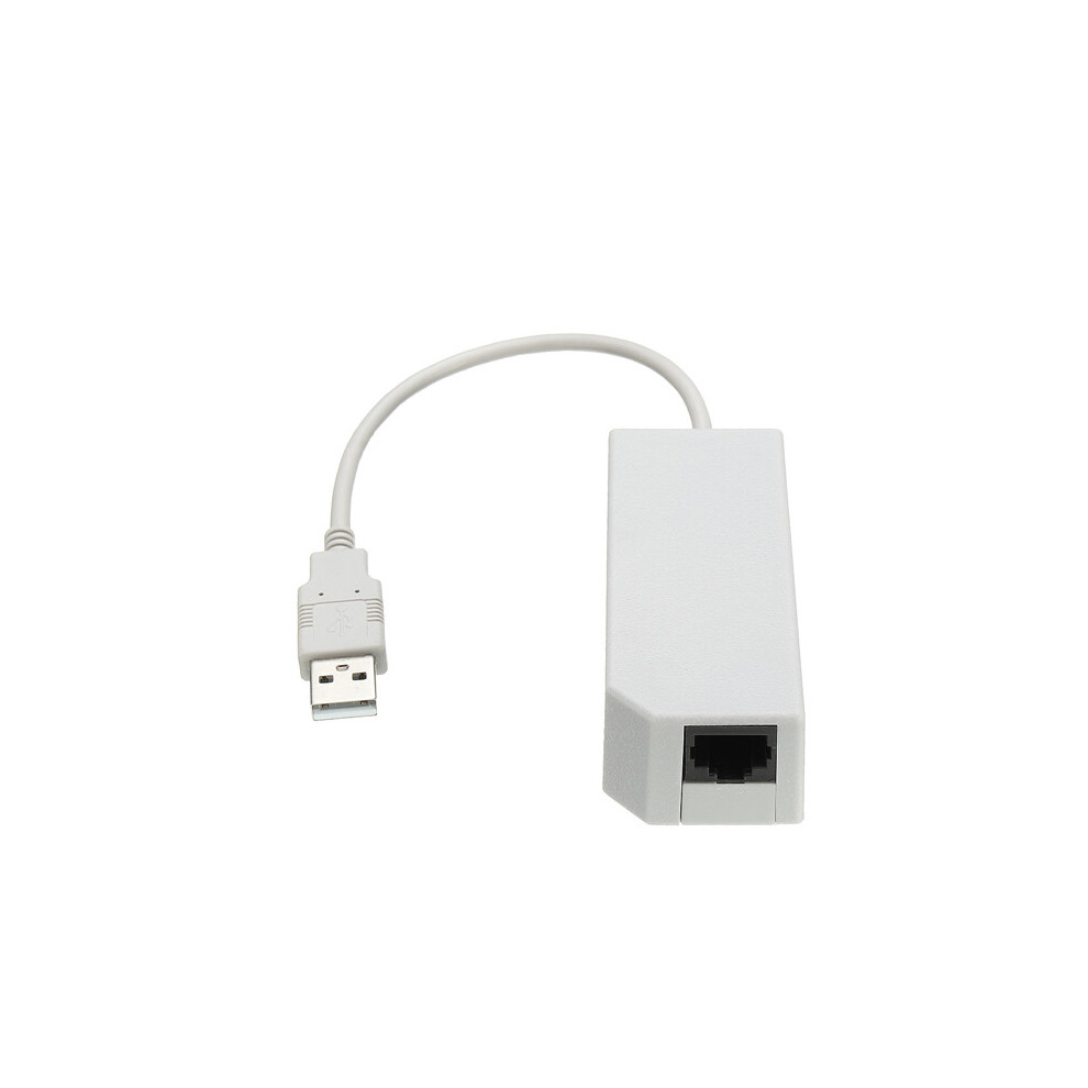 Usb 2.0 To Rj45 Network Ethernet Card Adapter For Nintendo Switch Wii Wii U Gray 191466245934