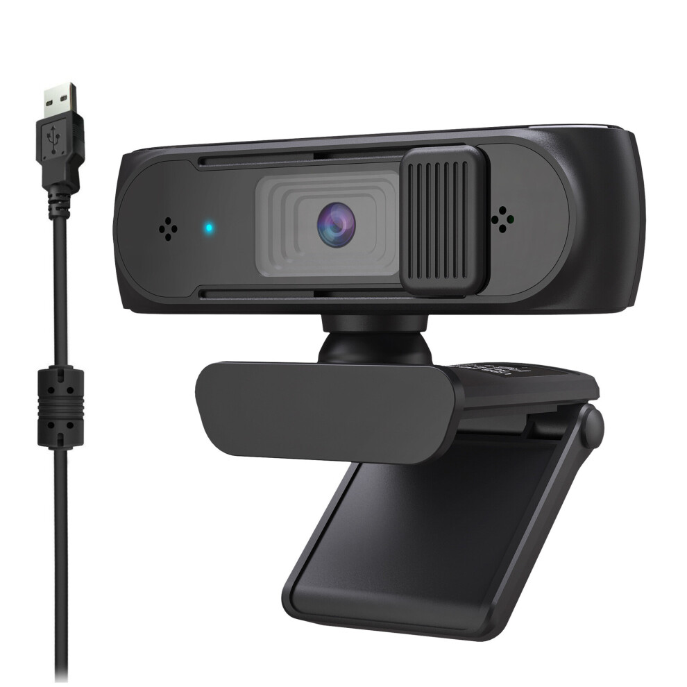 Haokai K30 Hd 5Mp Usb Webcam 77 Wide Angle Auto Focus Built In Dual Mics With Privacy Cover Smart Web Cam Youtube Video Recording Conferencing Meetin 6906143401237