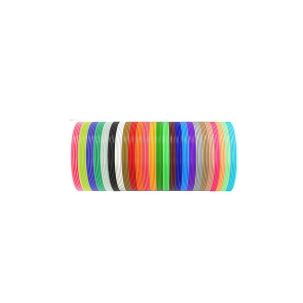 SIMAX3D 20Pcs 10M Random Color PLA Filament kit for 3D Printing Pen