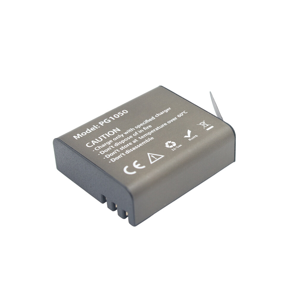 3.7V 1050Mah Action Camera Battery For Eken H9 H9r H3 H3r H8pro H8r H8 Sj4000 Sjcam Sj5000 Sj5000x Pg1050 Rechargeable Battery 3796736929315