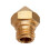 5pcs M7 Screw Thread 0.6mm 1.75mm MK10 Copper Nozzle for 3D Printer 4