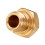 5pcs M7 Screw Thread 0.6mm 1.75mm MK10 Copper Nozzle for 3D Printer 6