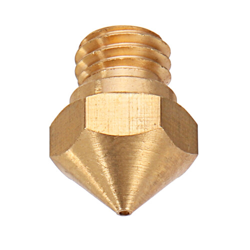 5pcs M7 Screw Thread 0.6mm 1.75mm MK10 Copper Nozzle for 3D Printer 2