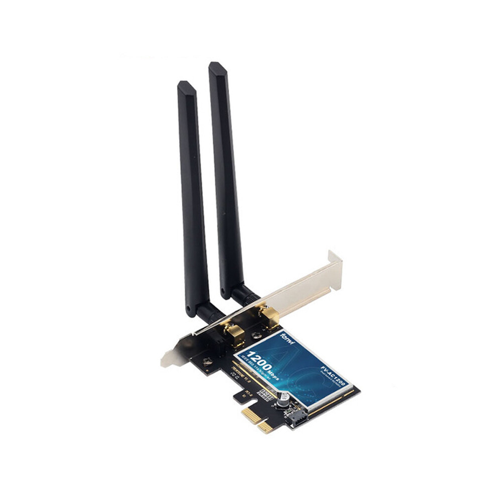 Fenvi Wireless Dual Band Pcie Wifi Adapter Network Card 1200Mbps 2.4Ghz 5Ghz Bluetooth 4.0 Card For Windows 7 8 10 6901249690066