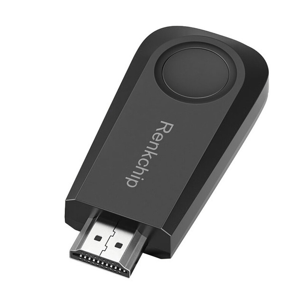 Renkchip E10 Smart Wireless Display Receiver Wireless Pusher 1080P Wifi Same Screen Device Hd Push Treasure Dongle Black 6906141980239