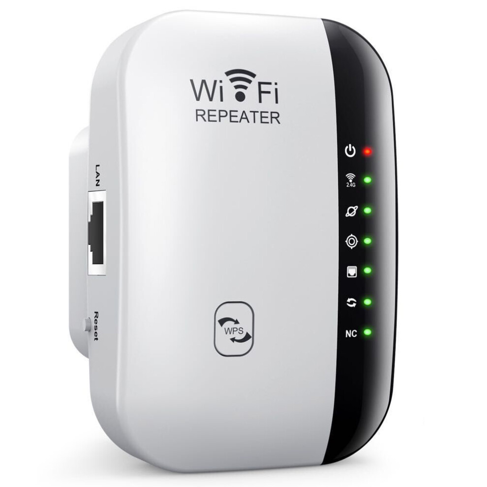 300Mbps Mini Wifi Extender Booster Wireless Wifi Repeater Expand Wifi Range Ap With Wps White/Red/Blue 6906141761692