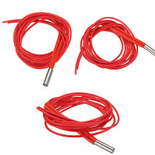 3Pcs Pack 24V 30W 6*20mm 1m Single Head Cartridge Heater Heating Rod for 3D Printer