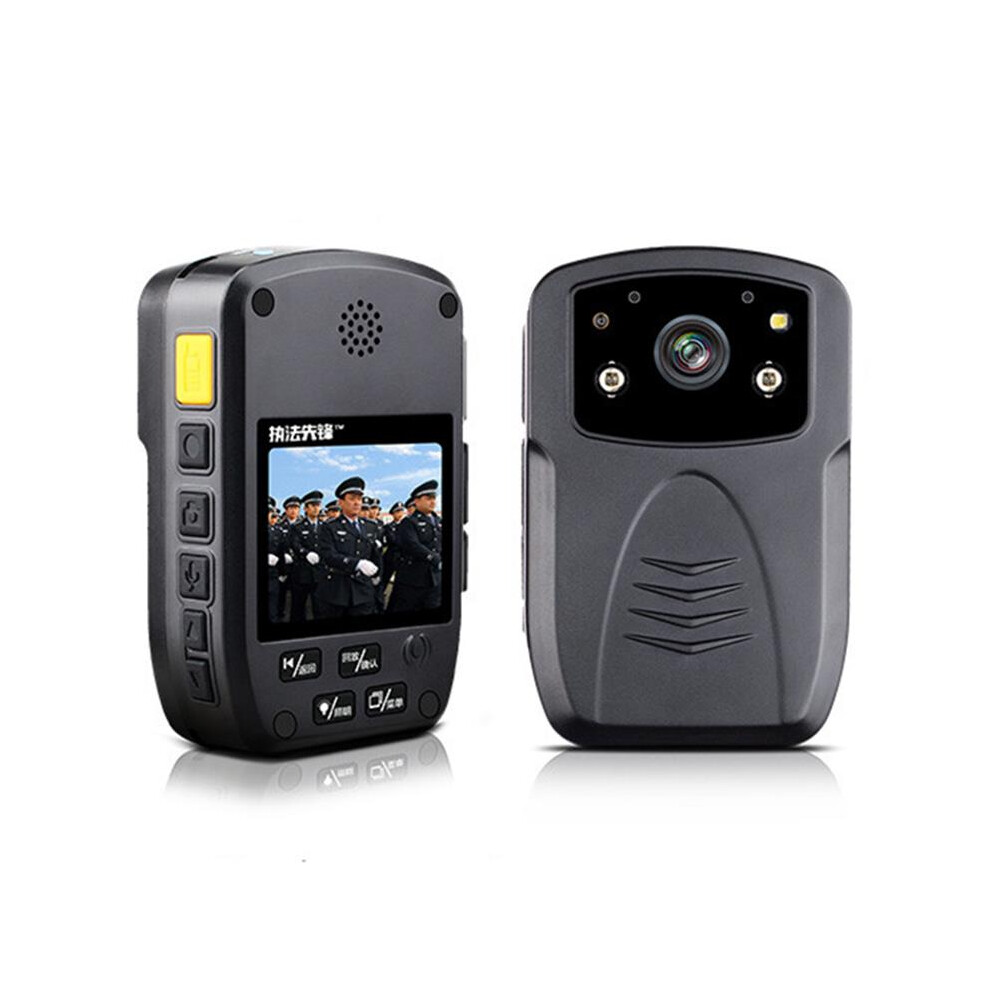 Boblov D800 64Gb 140 Degree 1080P Hd Night Vision Police Camera Mini Camera Motion Detection Driving Recorder Black 6908238221775