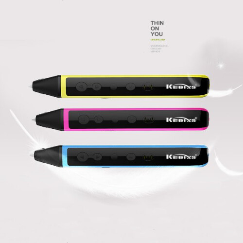 Kebixs Light Weight Design 3D Printing Pen ABS PLA Speed Adjustable 1