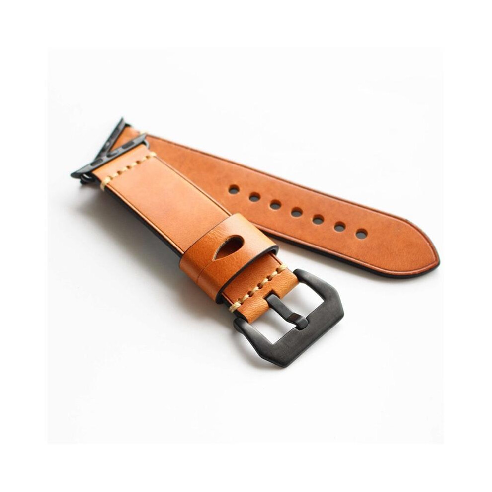Crazy Horse Genuine Leather Watch Band For Apple Watch Series 1 Series 2 38 42Mm Not,Specified 750164145573