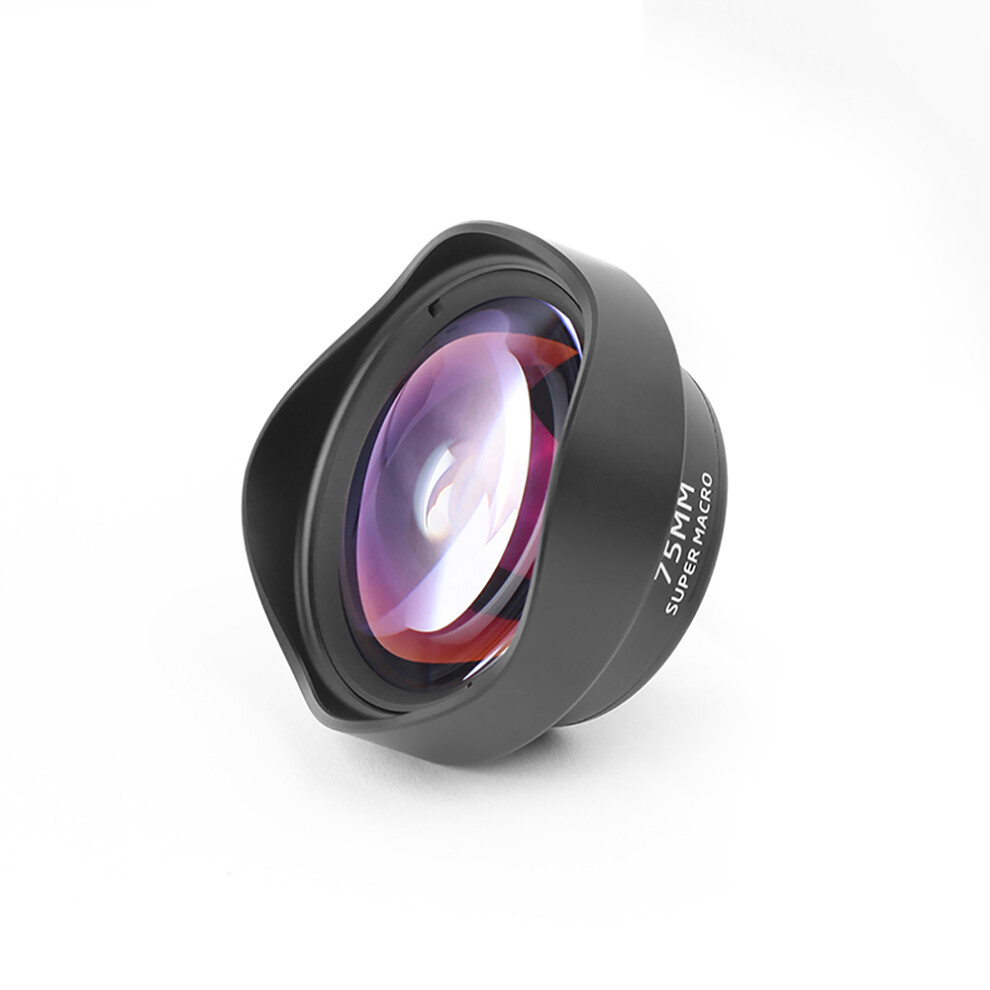 Ulanzi 75Mm 10X Macro Lens Hd No Distortion 17Mm Thread Dslr Effect Clip On For Iphone Huawei Smartphone Black 300028114186