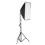 2x Studio Photography Video Softbox Light Stand Lighting Kit 50x70cm 5