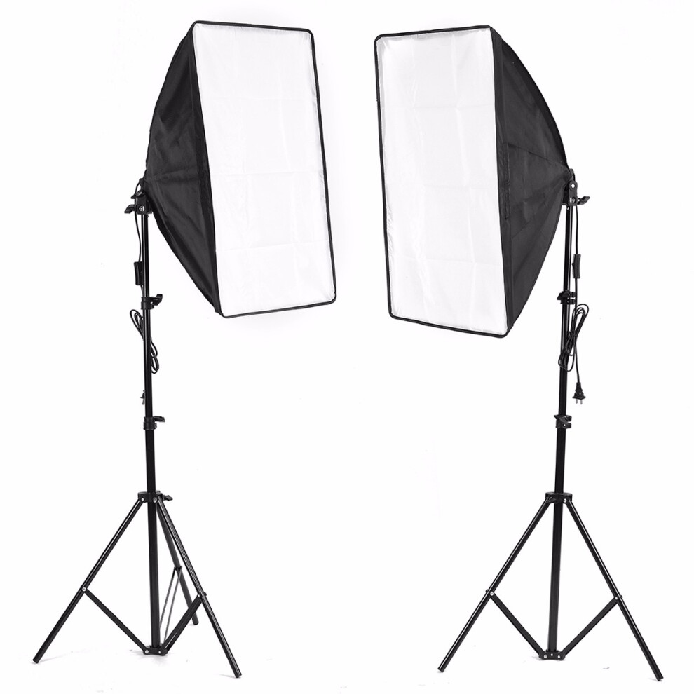 2X Studio Photography Video Softbox Stand Ing Kit 50X70cm Light 699618404227
