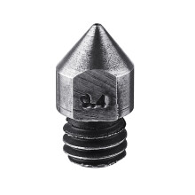 5Pcs 0.4mm 1.75mm Hardened Steel Nozzle for Creality CR 10 Ender3 Anet Makerbot 3D Printer Part High Temperature Resistance