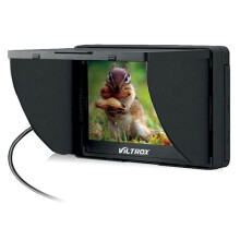 Viltrox DC-50 5-Inch HD Clip-On Monitor for Canon/Nikon/Sony DSLRs - 800x480 LCD, Focus Peaking, Pixel Magnification, HDMI/AV