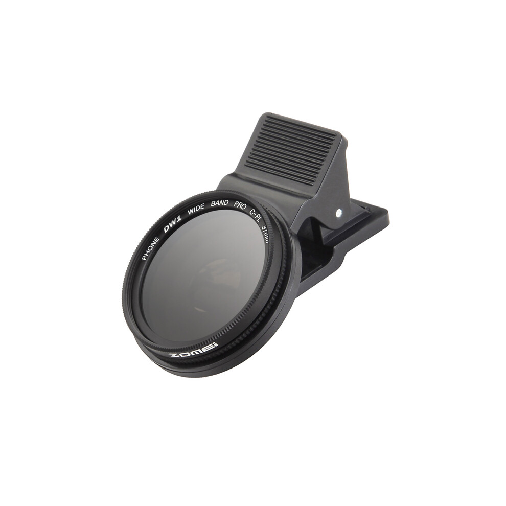 Zomei 37Mm Professional Cell Phone Camera Circular Polarizer Lens Cpl For Iphone Htc Samsung 300028020036