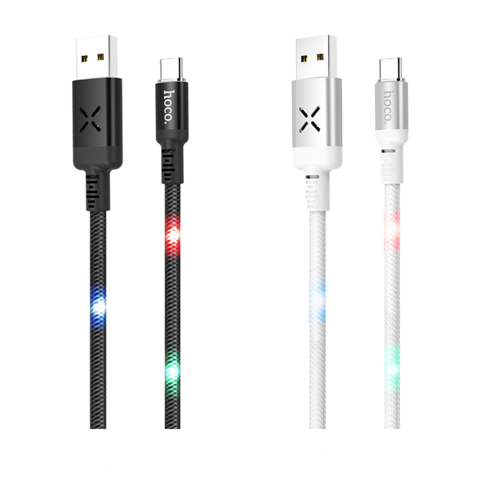 Hoco U63 Type C Charging Data Cable Sync With Back For Tablet Smartphone 1.2M Light 6900056712299