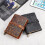 Indra Handmade Medium Embossed Stitched Leather Diary Notebook Journal 2