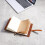 Indra Handmade Medium Embossed Stitched Leather Diary Notebook Journal 5