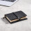 Indra Handmade Medium Embossed Stitched Leather Diary Notebook Journal 6