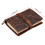 Indra Handmade Medium Embossed Stitched Leather Diary Notebook Journal 9