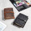 Indra Handmade Medium Embossed Stitched Leather Diary Notebook Journal 3