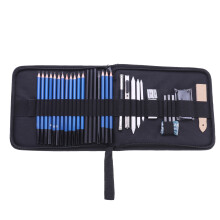 35 Pcs Drawing Pencils Set Professional Sketching Drawing Pencil Kit Carry Bag Art Painting Tool Set