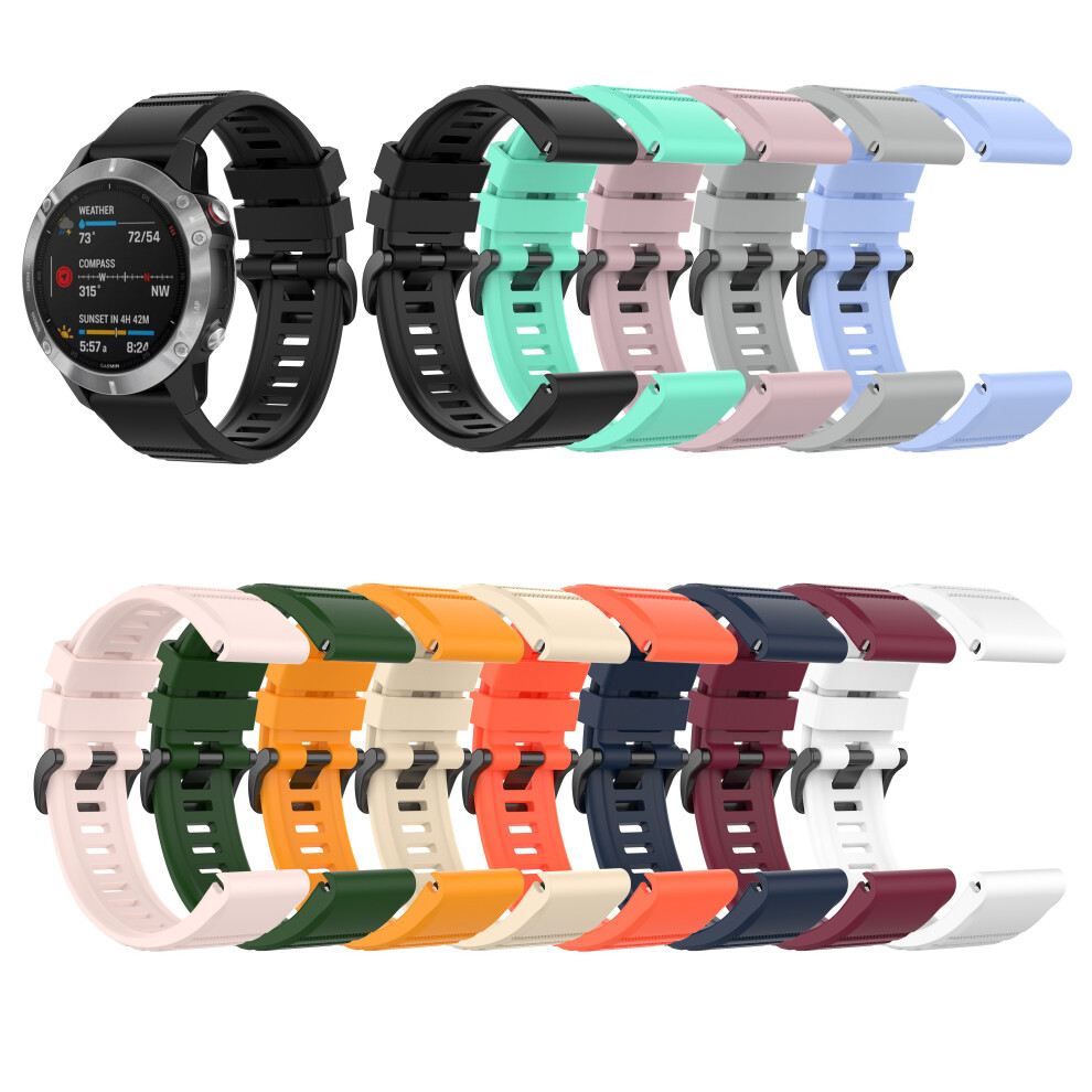 Bakeey 22MM Universal Silicone Watch Band for Garmin Fenix 6 Fenix 5 Smart Watch