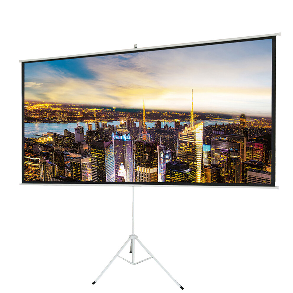 84 Inch Projector Screen 4:3 16:9 Hd Projection Screen Cloth For Home Office Theater Movies Indoors Outdoors 6900069684088