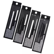 Seami Automatic Pencil Eraser Round Square Fine Rubber Pen Type Professional High Precision Pencil Eraser for Sketch Supplies